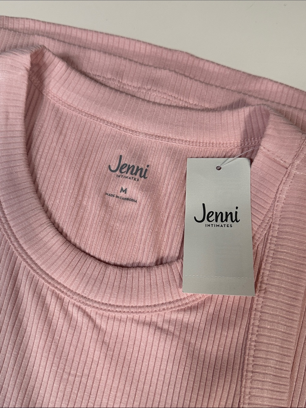 Jenni Intimates Ribbed Tank Top - Picture 2 of 8